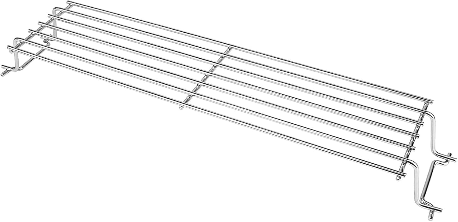 Denmay 7641 63.5cm Grill Stainless Steel Warming Rack for Weber Spirit 300 Series Spirit E-310 S-310 E-320 S-320 SP-330 (with Front Control Knobs), Spirit II 300 Series E-310 S-310, 1 Pack