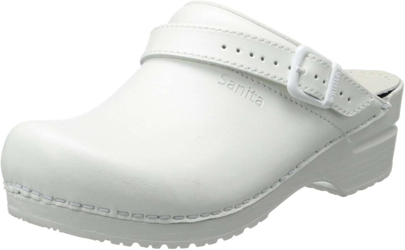 sanita open back clogs