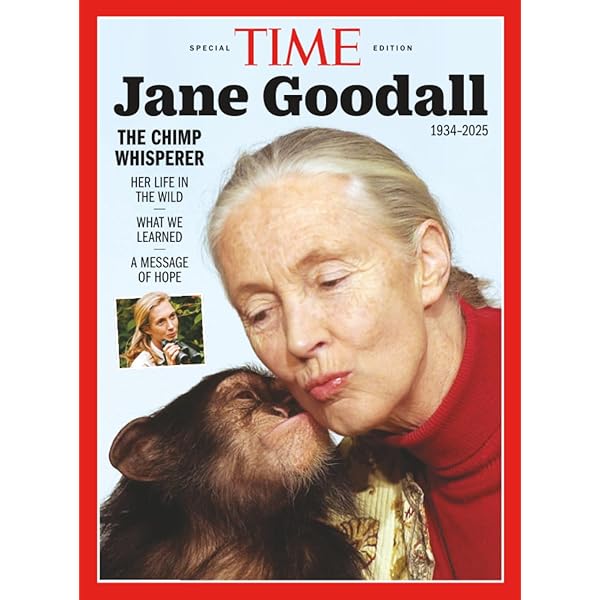 Jane Goodall: 50 Years At Gombe [Full Leather Signed by Jane