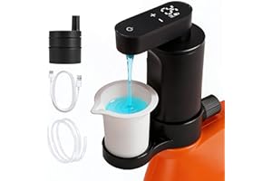 Electric Laundry Detergent Dispenser, Automatic Laundry Dispenser for Liquid Detergent, with Bottle Adapter, USB Recharg 8ml/