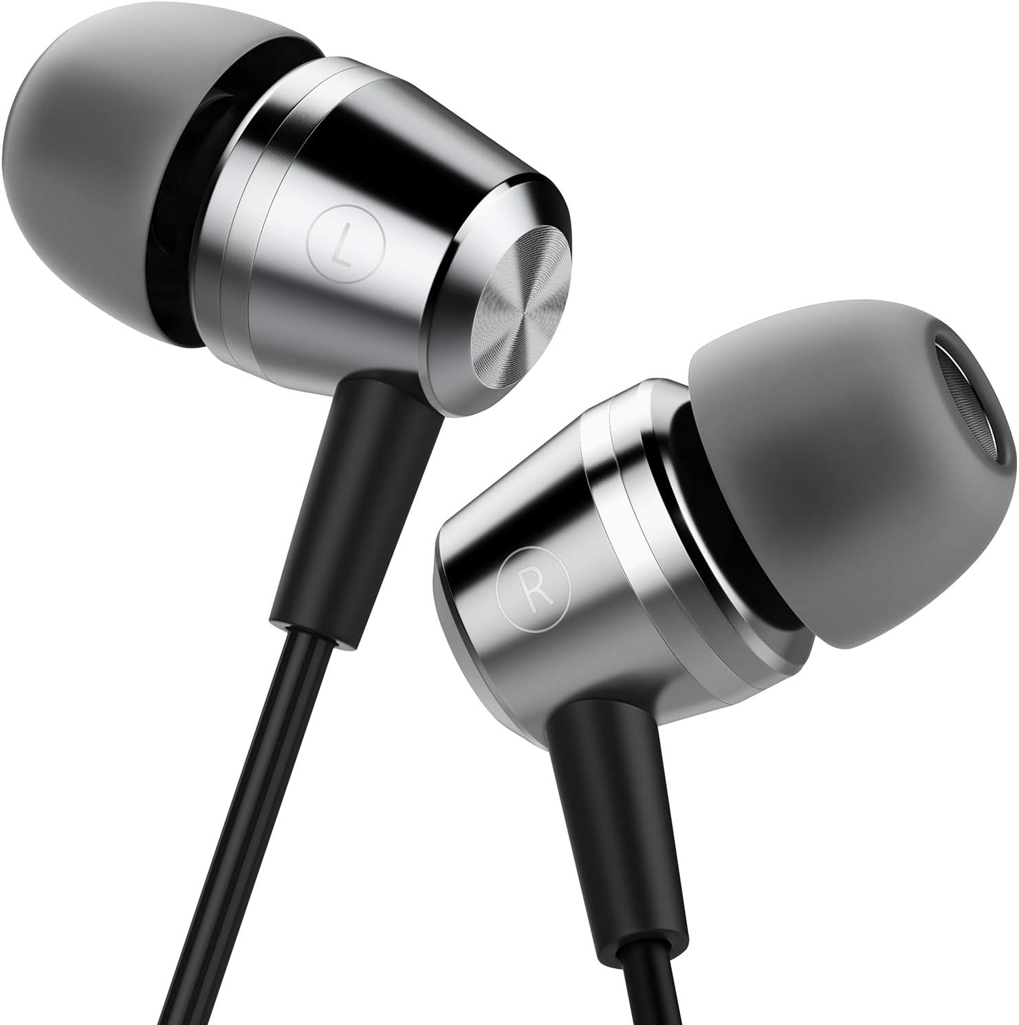 Blukar Earphones, In-Ear Headphones Earphones High Sensitivity Microphone, Noise Isolating, High Definition - Image 3