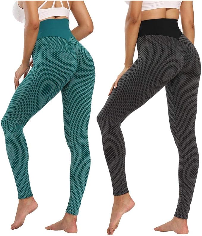 Women's Butt Lift Workout Leggings High Waisted Scrunched