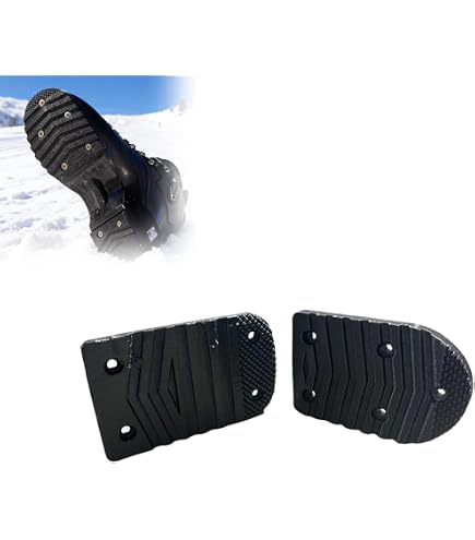Replacement Ski Boot Heels Compatible with Salomon Evolution 8 Ski Boots | Pair of Heel Lifts for Skiing