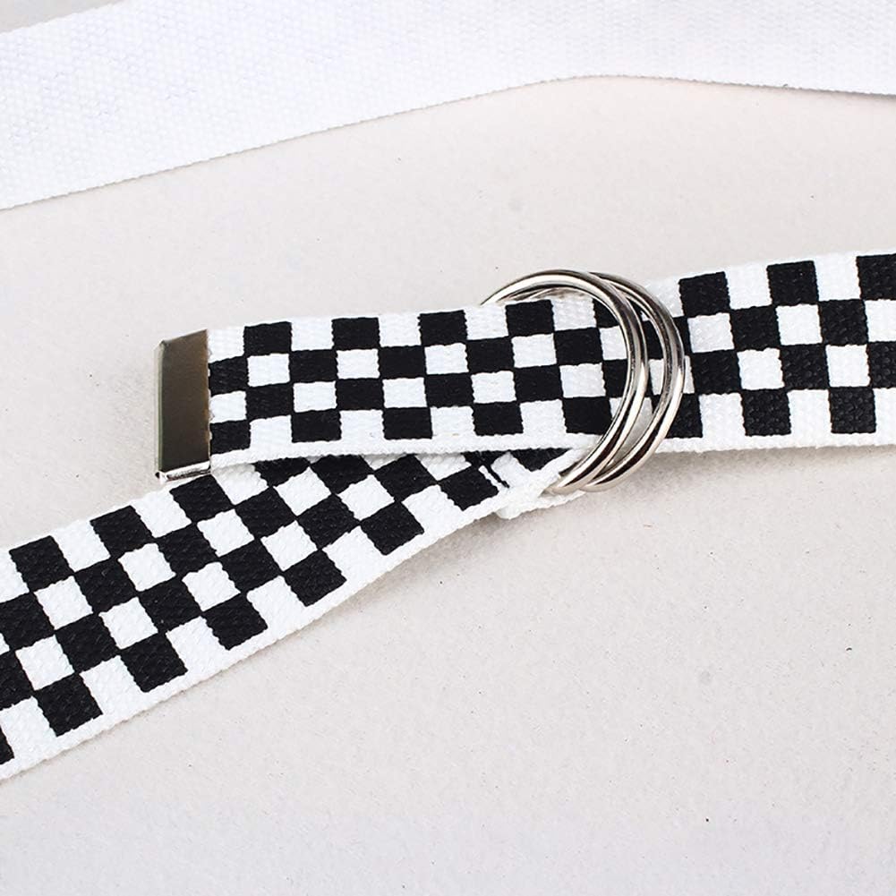 checkered belts