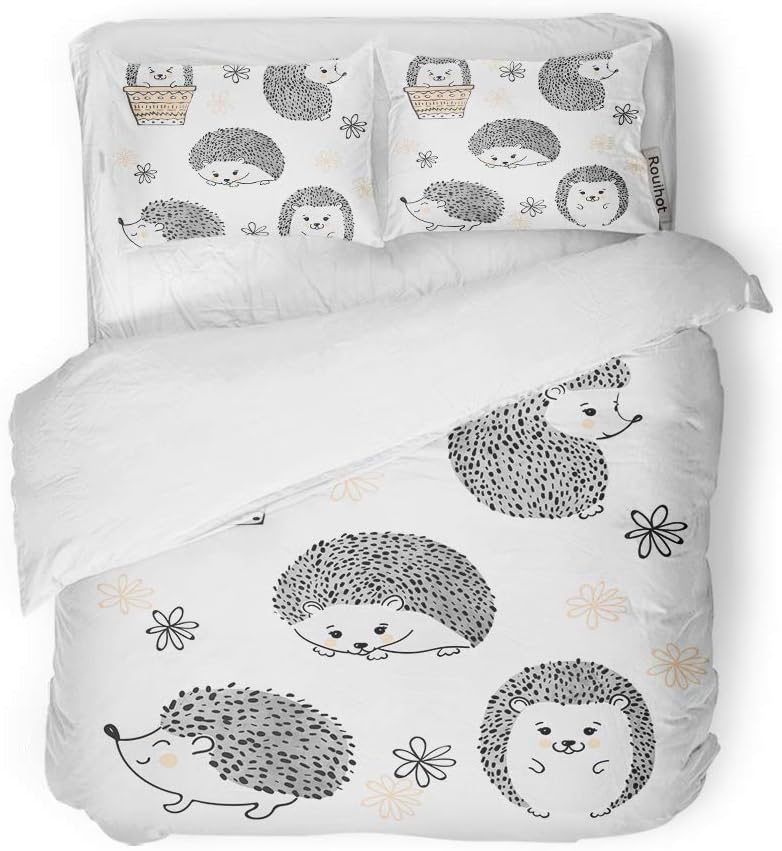 rouihot 3 Piece Duvet Cover Set King Size Baby of Cute