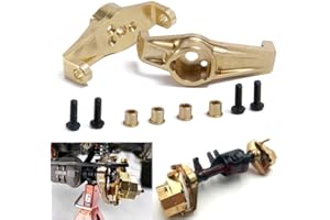 BENEDICT HARRY 1Pair Brass Front C-Hub Carrier 68g Upgrade for TRX-4 1/10 RC Crawler