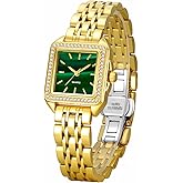 BESTKANG Women Watches Fashion Wristwatch Quartz Waterproof Watch Stainless Square Watch Women’s Golden Watches