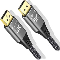 Commutateur DisplayPort 8K Bidirectionnel | 1 En 2 / 2 En 1 | 8K@60Hz | Version 2.1 | Pour PC TV