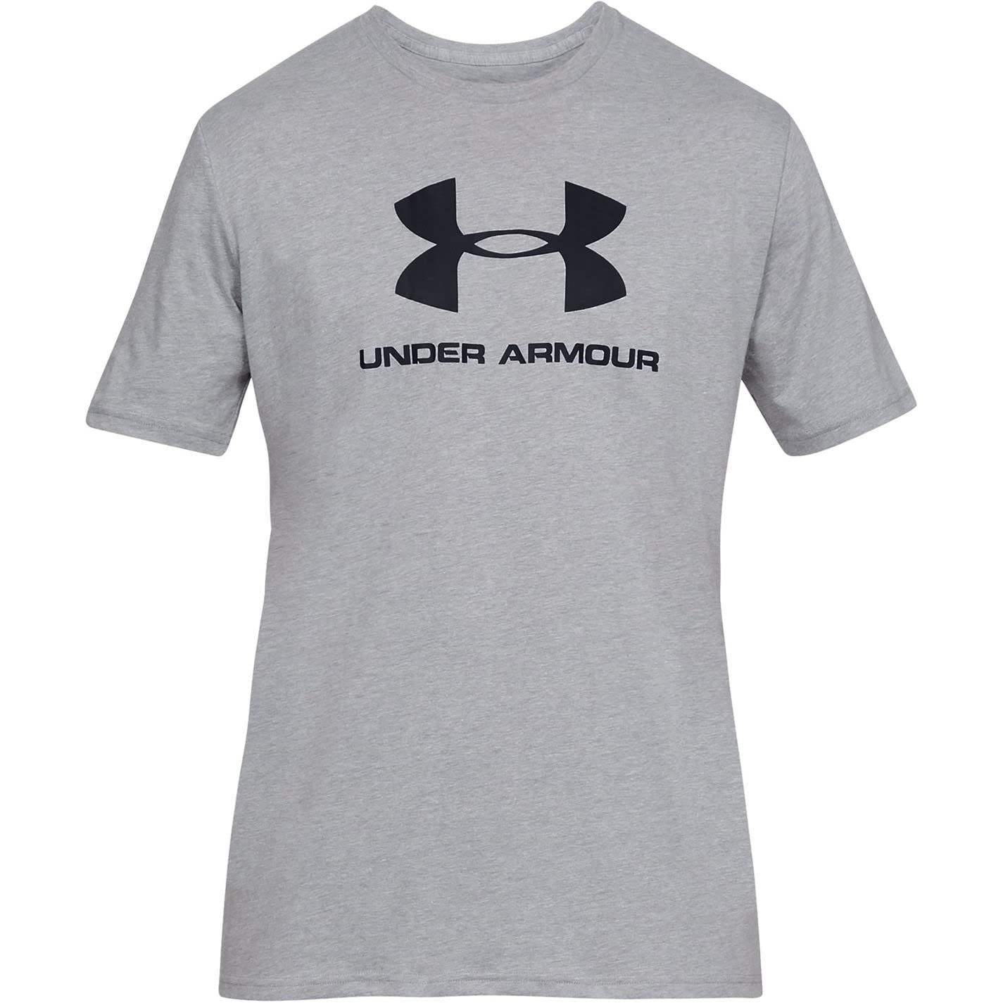 Under Armour Men's Under Armour Sportstyle Men's Short Sleeve Logo Men s T shirt, Black, L UK
