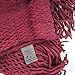 BASICO Women Winter Warm Knit Infinity Scarf Tassels Soft Shawl