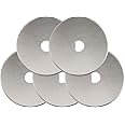 Fiskars 95287097J Rotary Cutter Replacement Blades, 45mm , 5 Pack