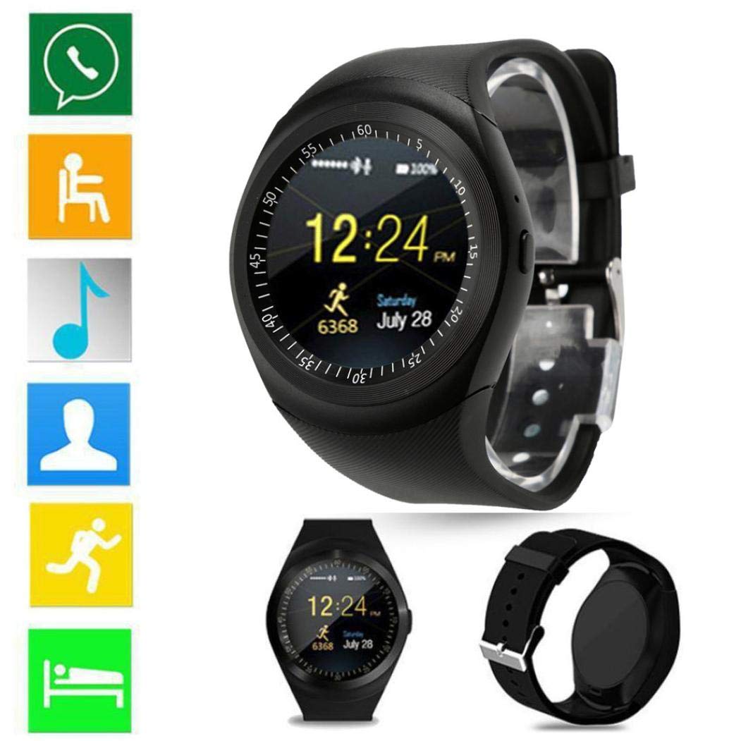 Amazon.com: Axiba 2018 Bluetooth Smart Watch Phone Mate Full ...