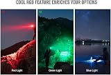 OLIGHT Marauder Mini Rechargeable 7000 Lumen 600m Flood Spot Torch IPX8 Black view 8
