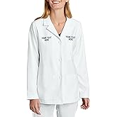 Custom Embroidered Lab Coats for Men & Women Your Name Text Medical Laboratory Coat