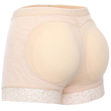 Joyshaper Damen Hohe Taille Miderhose Miederpants Höschen mit Push-up Form Polster Bodyshaper Padded Boyshorts Butt Lifter En