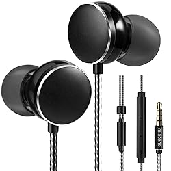 Earbuds Wired with Microphone and Remote