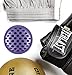 remodeez Travel Size Deodorizer, Odor Eliminator and Moisture Absorber for Small Spaces, Activated Charcoal Coconut Husks, Purple, Pack of 2