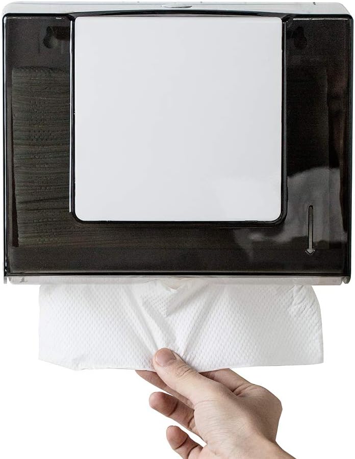 Paper Towel Dispenser Wall-Mounted Bathroom Tissue Dispenser Bathroom Toilet Tissue Dispenser Home Kitchen Paper Towel Dispenser