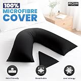 Rohi Orthopaedic V Pillow with Case – Anti Allergy Hollowfibre Support view 3