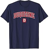 Duquesne Dukes Arch Over Navy Officially Licensed T-Shirt
