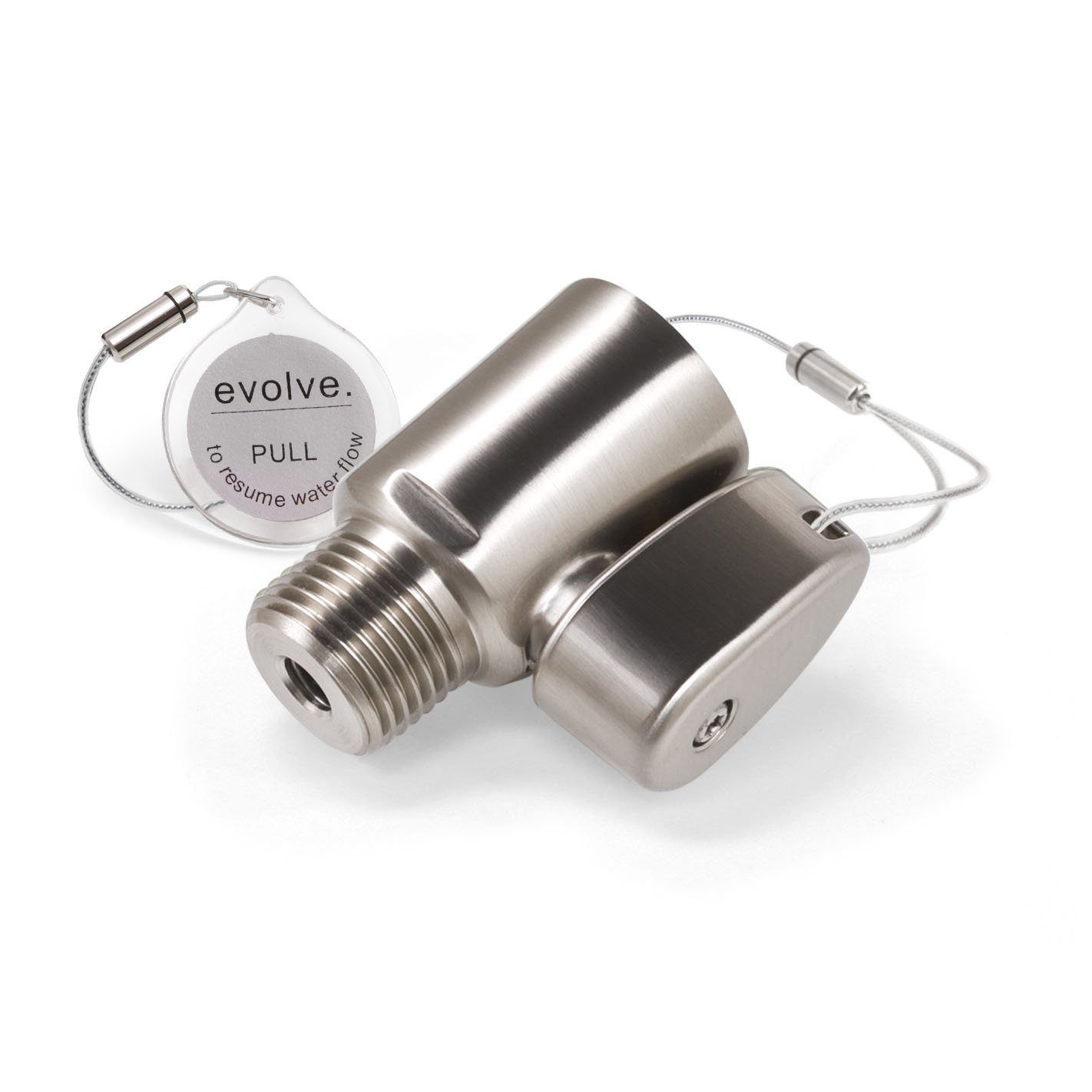 Photo 1 of Evolve EV1003CP-SB ShowerStart Thermostatic Shut-off Valve in Chrome, Water- and Energy-Saving Valve for Most Bathroom Fixtures, Not Low Flow, Uniform Plumbing Code Certified, 1-Pac