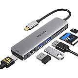 USB C Adapter for MacBook, MOKiN 6 in 1 MacBook Pro