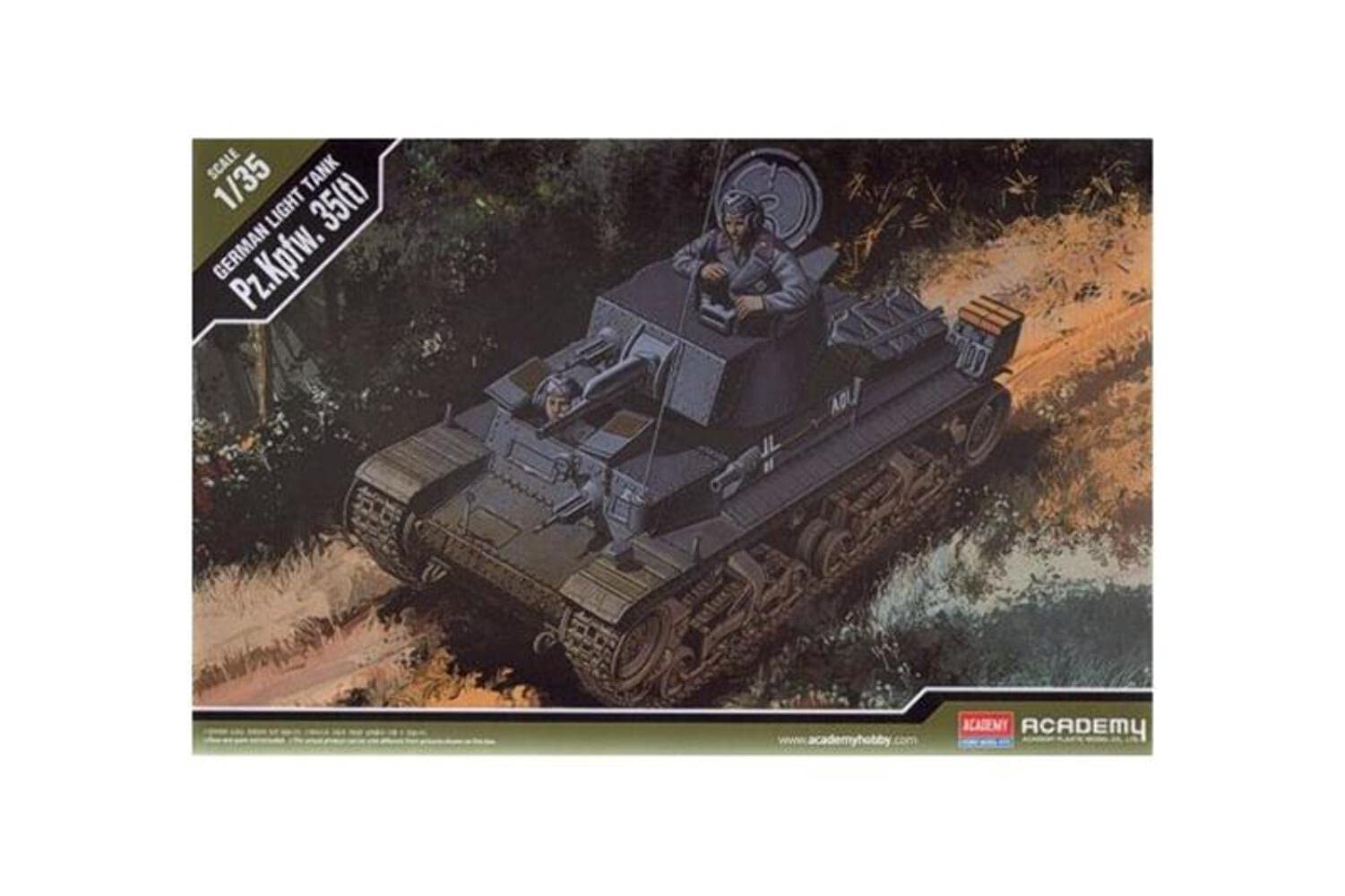Academy AC13280-1/35 German Light Tank 35T