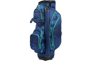 RJ GOLF RJ Sports Bliss 14 Way Divider Top Ladies Deluxe Cart Bag - Women's Golf Bag - Golf Bag for Golf Carts