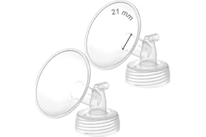 Maymom Wide Neck Pump Parts compatible with spectra S1/S2 Pumps; Incl Wide Mouth Flanges; Not Original Spectra Flange; Replac