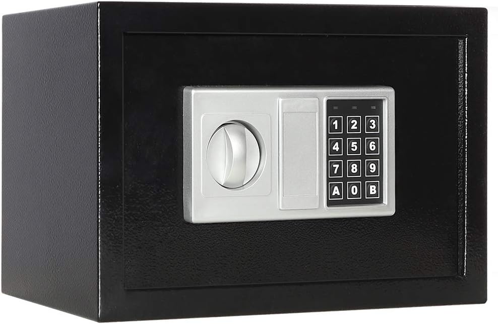 Lovndi Security Safe Box with Keypad, 0.5 Cubic Feet
