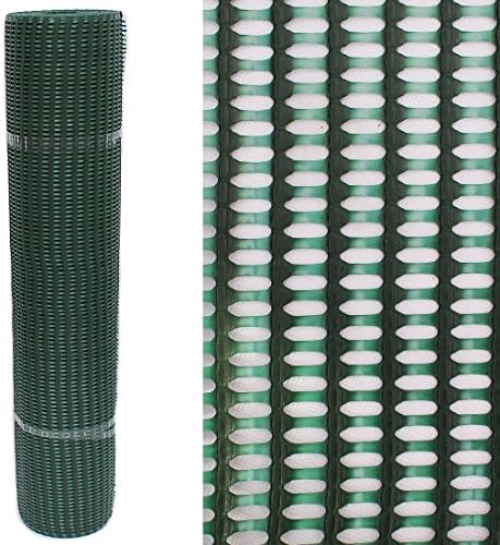 60% High Strength Windbreak Fence Netting Plastic Mesh 1m x 30m, Green