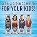 Pure Life Justice League Collection, Purified Bottled Water, 11.15 Fl Oz. (24 Pack)