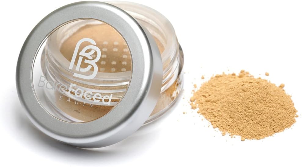 Barefaced Beauty Travel-Size Mineral Foundation, True 2.5 g