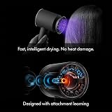 Dyson Supersonic Nural Hair Dryer - Auto Adapts Shine, 5 Attachments view 3