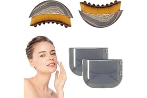 2PCS Lymphatic Contour Face Brush,for Jawline Sculpting,Ergonomic Design,Ergonomic Design to Precisely Fit Facial Curves,Port