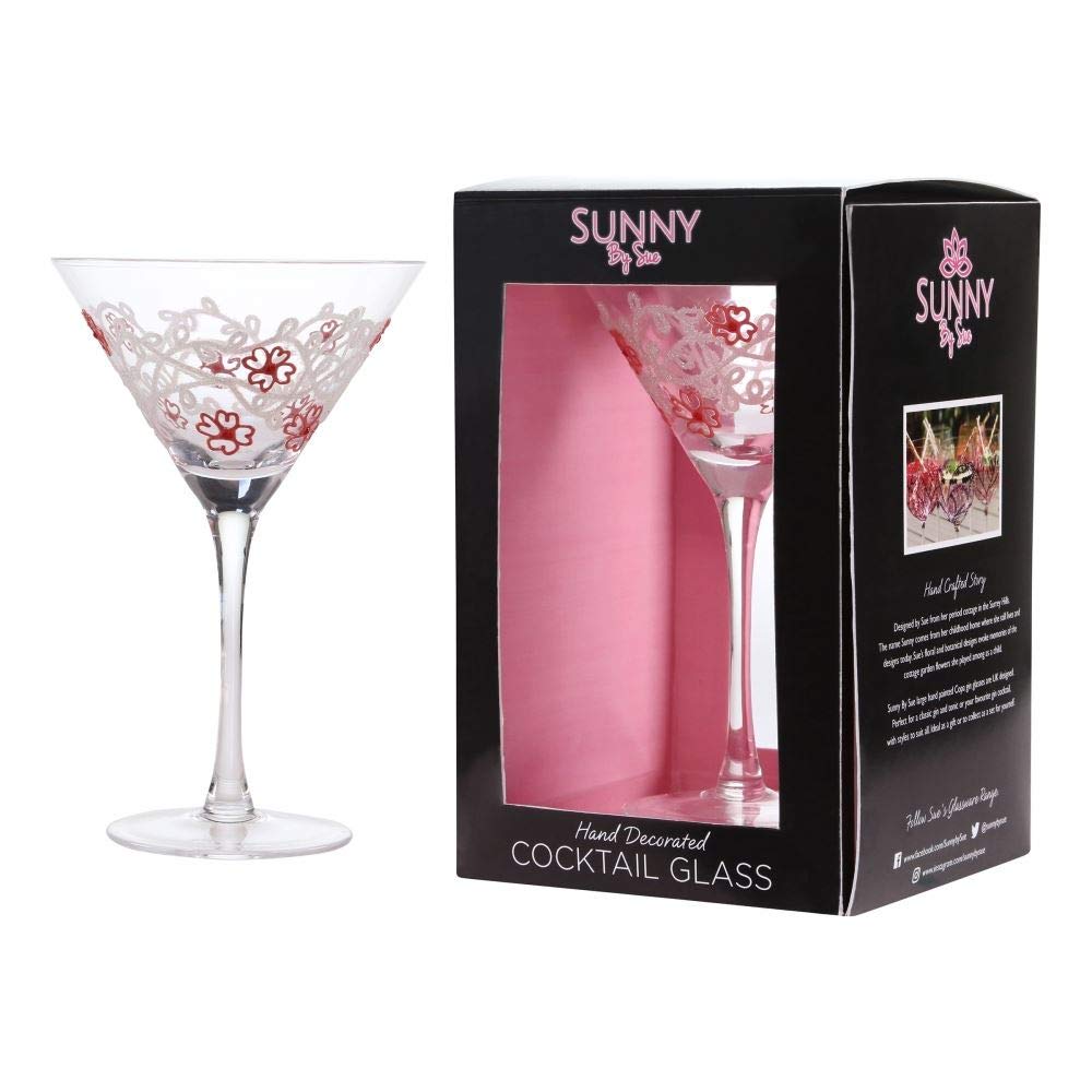 Sunny by Sue SBS074 Cocktail Glass, 250 milliliters