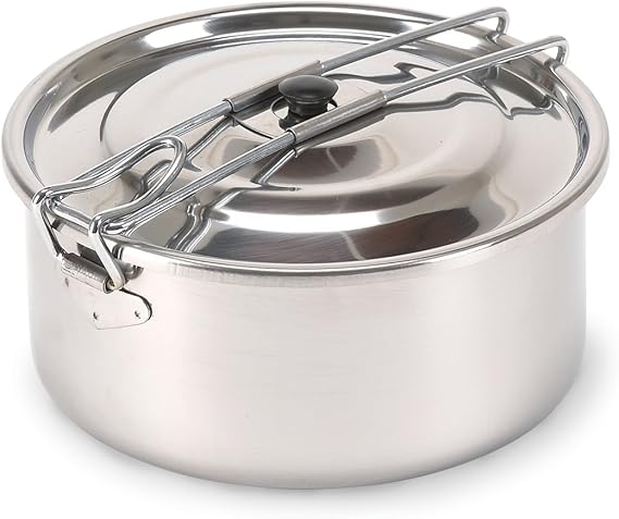 Stansport Solo Stainless Steel Cook Pot (1 Liter): Amazon.de: Sport