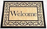 Ottomanson Ottohome Collection (Machine-Washable/Non-Slip) Welcome Door Mat Rug, 20