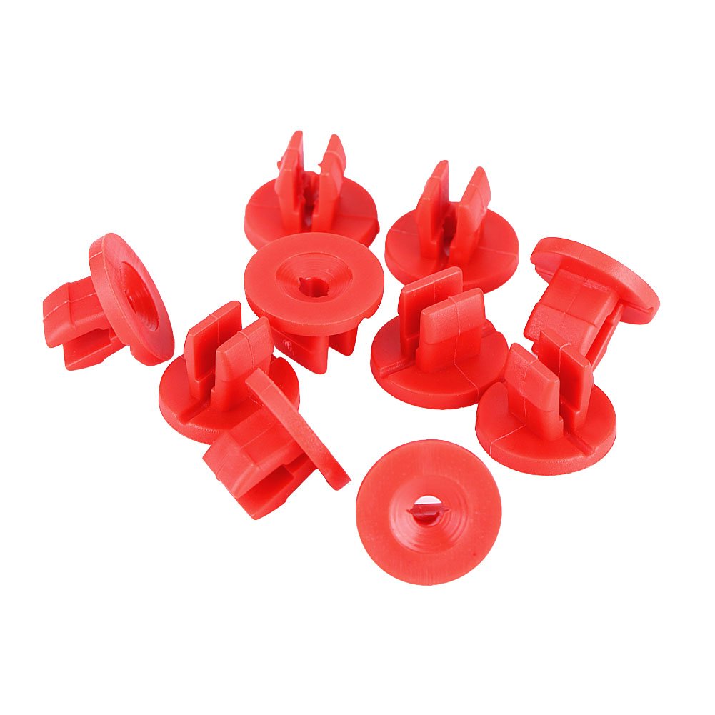 Engine Undertray Cover Clips, Keenso 20Pcs Engine Undertray Cover Clips Screws Bottom Cover Shield Guard Molded Products Accessories