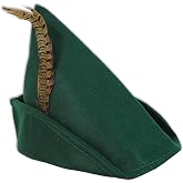 Beistle 60342 Felt Robin Hood Hat, One Size, Multicolor