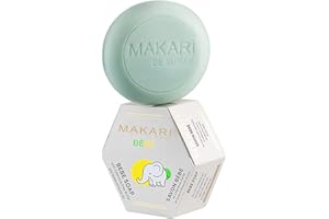 Makari Baby Soap 5.4oz – Soothing, Cleansing Children’s Bath Bar With Moisturizing Shea Butter & Gentle, Non-Irritating Botan