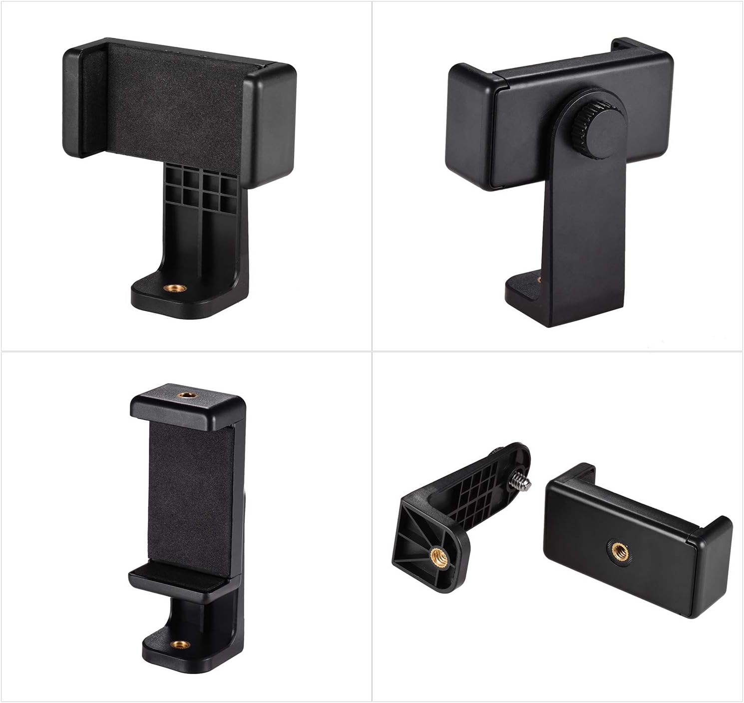 Adaptateur Support Smartphone Universel IGadgitz - Compatible Trépied Et Selfie Stick - Fixation Verticale/Horizontale