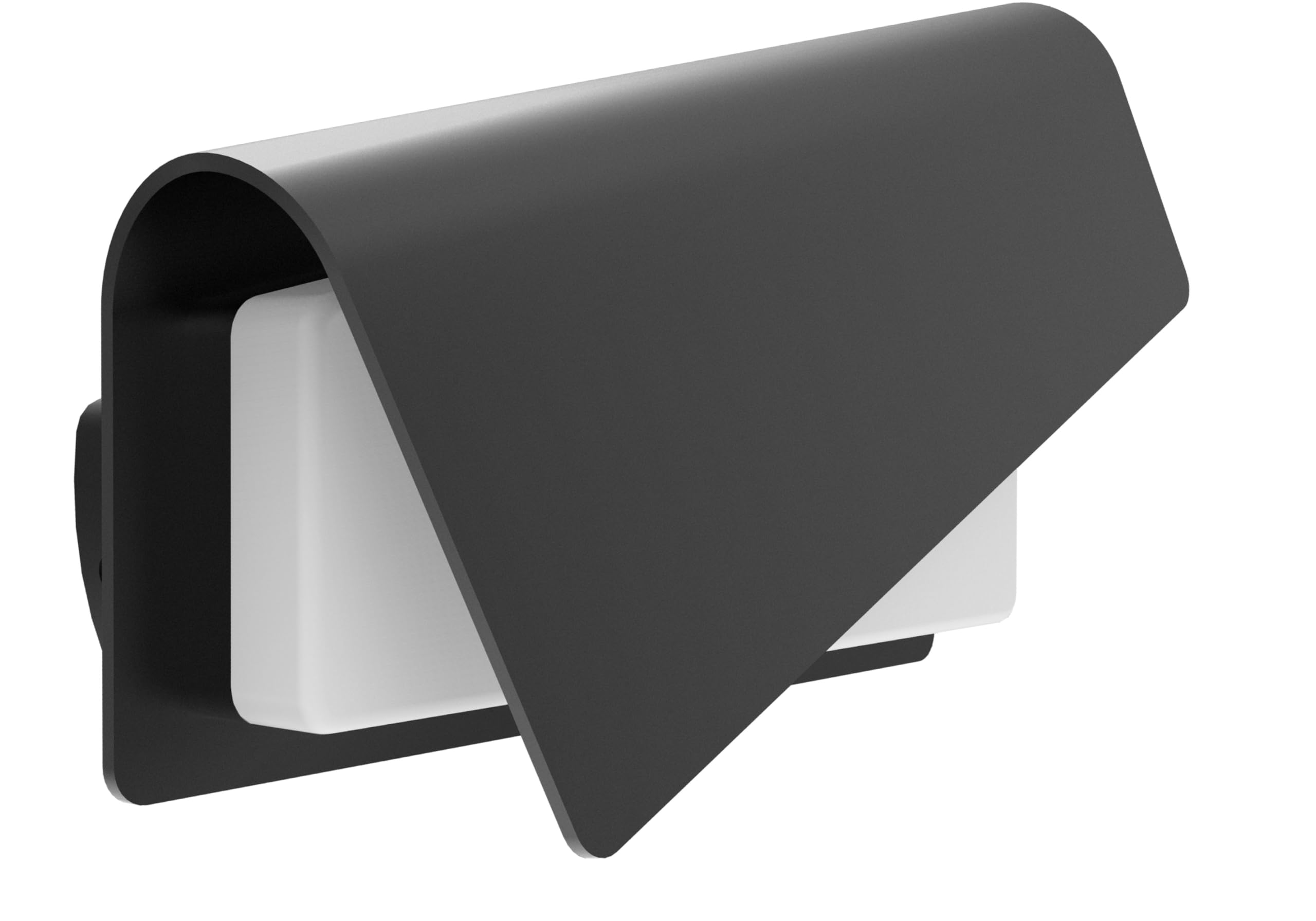 Schneider Electric VOLTMAN VOM69300 Outdoor Wall Light Alep Model 1200 Lumens 3000 K IP65 Black