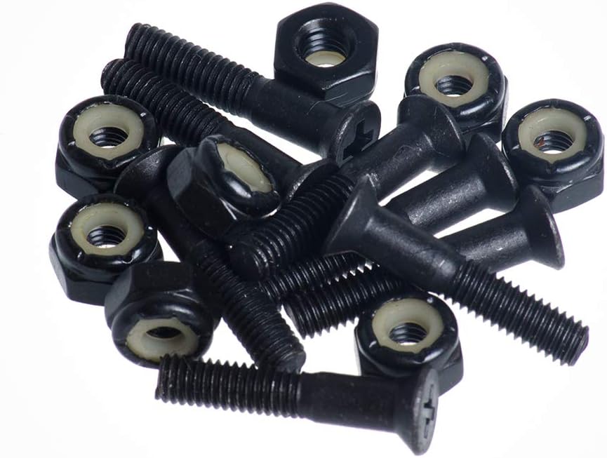 FunBox Longboard Skateboards Cruiser Hardware Screws 1" 1.25" 1.5" 1.75" 2" Black Color
