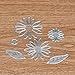 Mikey Store Flower Heart Metal Cutting Dies Stencils DIY Scrapbooking Album Paper Card Craft (H)