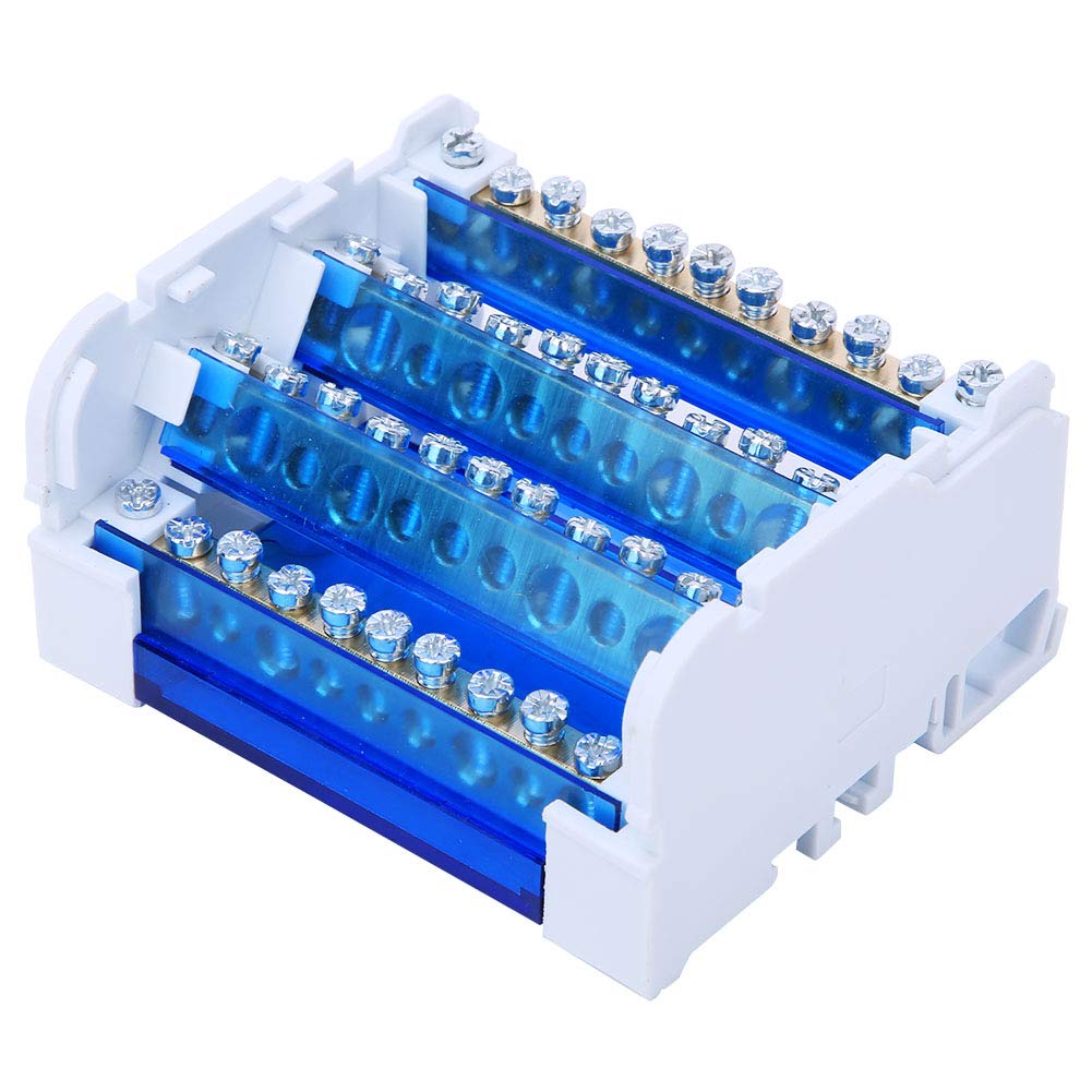 Terminal Distribution Box, 4Level Din Rail 411 Terminal Block