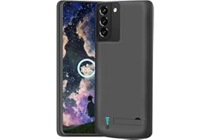 BAHOND Battery Case for Samsung Galaxy S22+ / S22 Plus, 5000mAh Rechargeable Extended Battery Charging Charger Case, Add 100% Extra Juice (6.6 Inches) Black