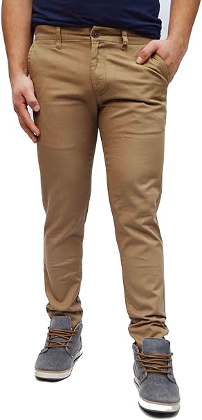 cream skinny chinos