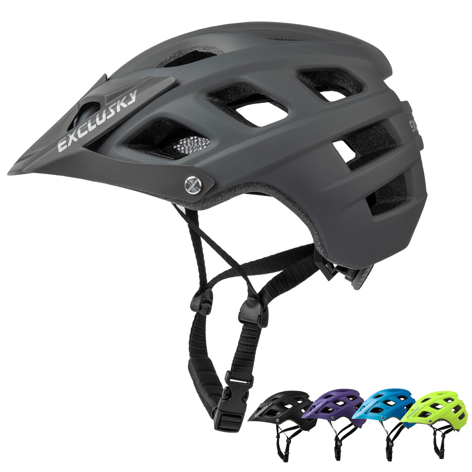 Photo 1 of Exclusky Bike Helmet Adults Lightweight Bicycle Helmet Mountain Bike Helmet for Men Women