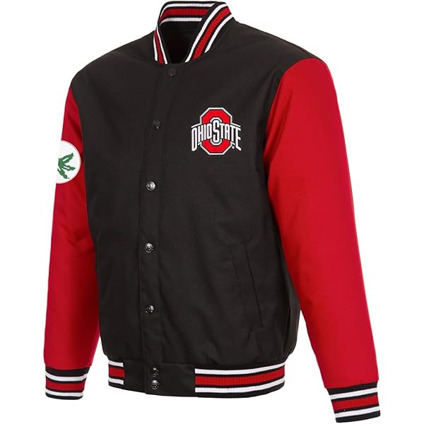 ジャケット・アウター euw jacket set up one-piece / brown Amazon.com: JH Design Ohio State Buckeyes Jacket Poly Twill